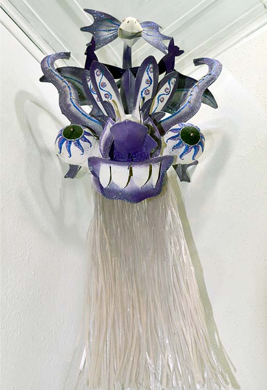 Fotografía de máscara de diablada realizada por Ricardo Basulto.